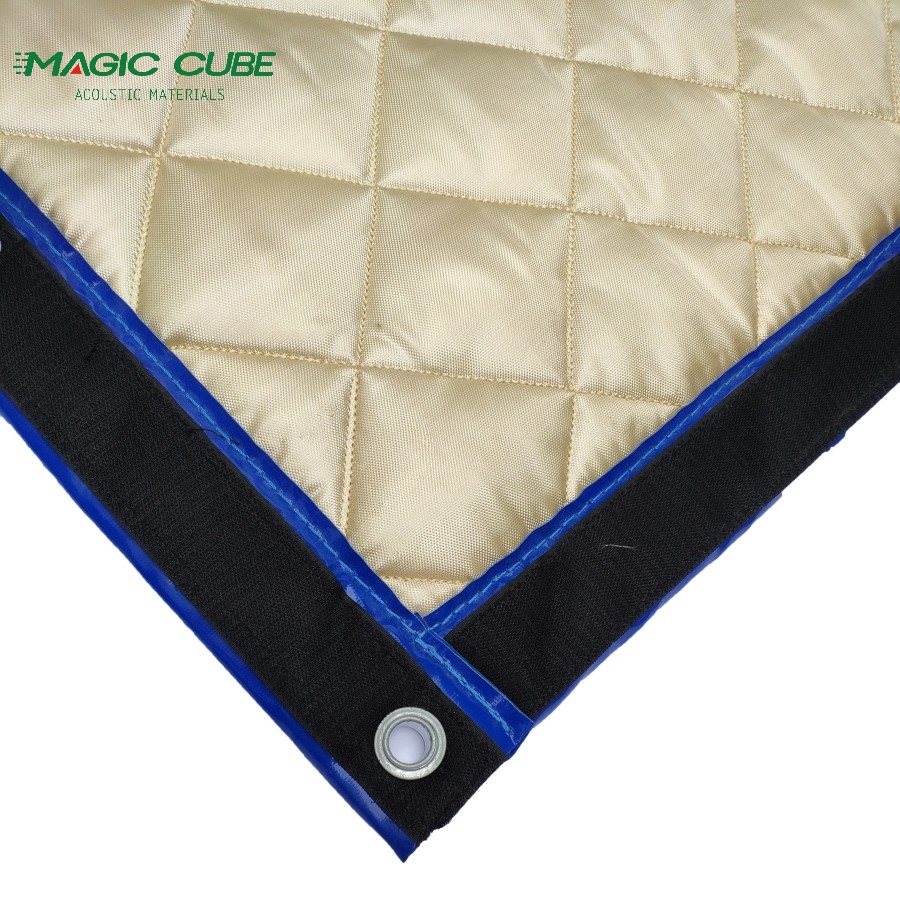  Barreira de ruído de novo design da manta de absorção sonora à prova de som